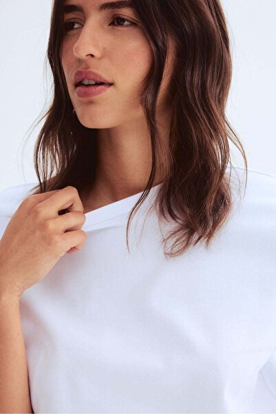 H&M Shoulder-pad T-shirt