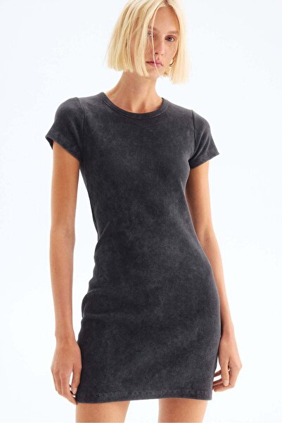 H&M Ribbed cotton dress
