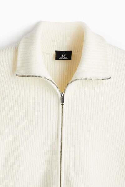 H&M Regular Fit Zip Cardigan