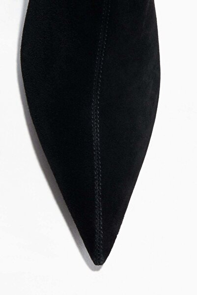 H&M Leather sock boots