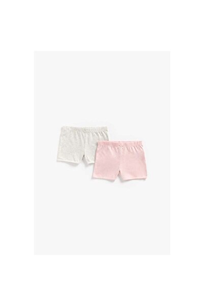 MOTHERCARE Pink and Grey Shorts - 2 Pack