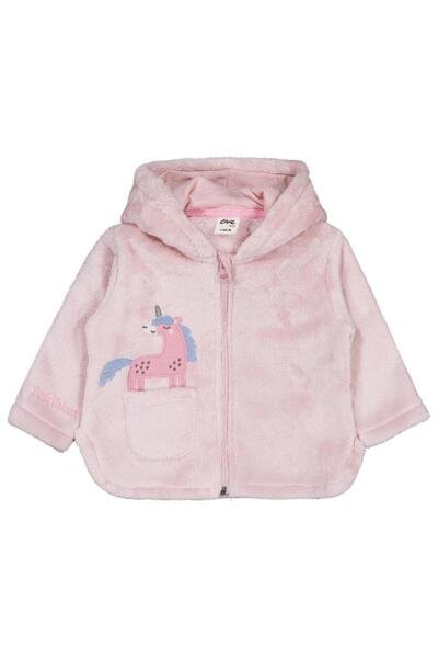 Civil Baby Car-Eared Unicorn Embroidered Cardigan for 6-18 Months - Pink 18-24 Months