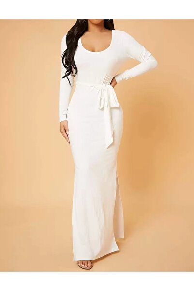 Sheya Shein maxi dress, white