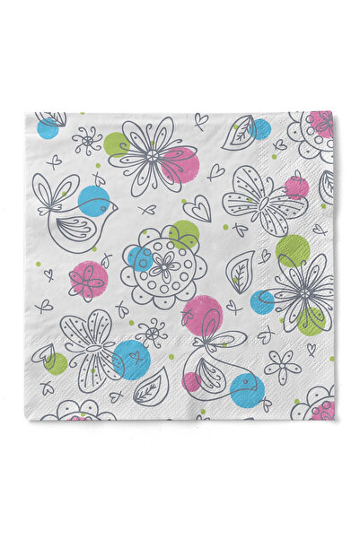 Mank Șervețele de masă cu 3 straturi, Material textil - Petra / 33 x 33 cm / ...