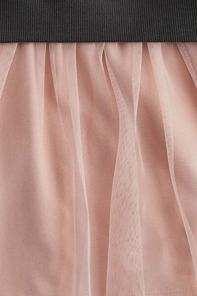 H&M Printed tulle-skirt sweatshirt dress