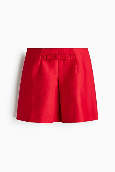 H&M Bow-front mini skirt