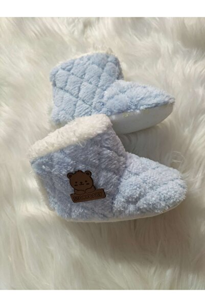 mayakids بيبي ستوري - حذاء منزلي للأطفال مبطن بالقطيفة