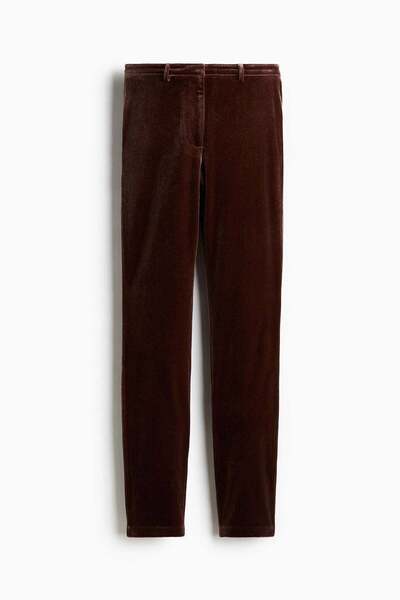 H&M Velvet trousers