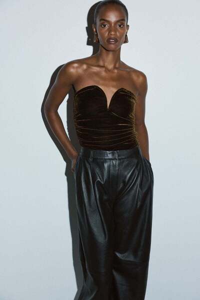 H&M Draped bandeau top