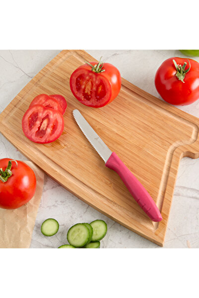 Aryıldız Primo Domates Bıçağı Bordo 10 cm