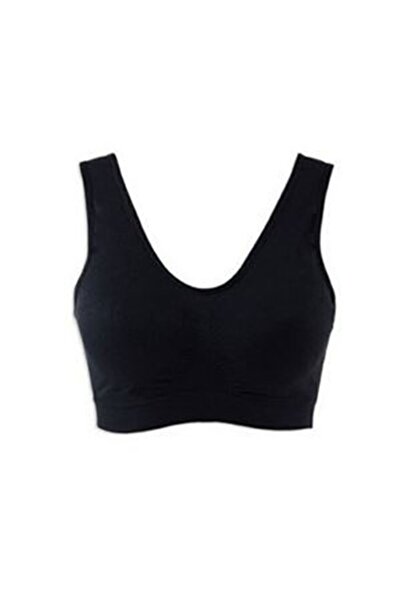 Sistina 1590839734 Black Stitch-Free Women's Padded Bra Corset - 704 - (15390...