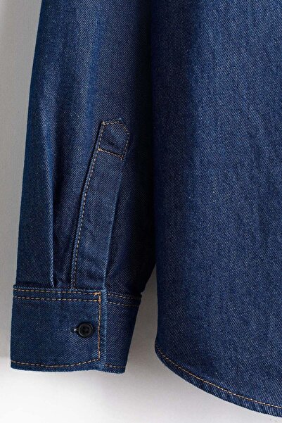 H&M Loose Fit Denim shirt