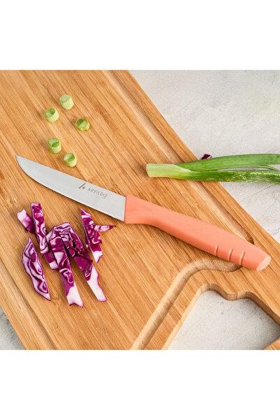 Aryıldız Primo Sebze Bıçağı Somon 11 cm