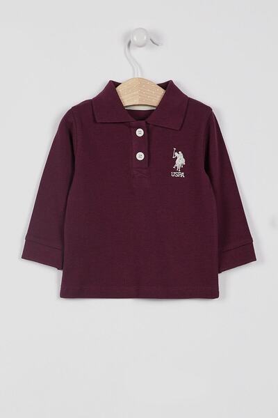 U.S. Polo Assn. Tricou mov pentru fetiță