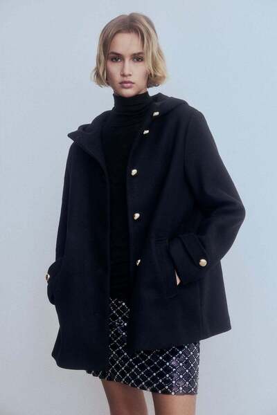 H&M Hooded coat