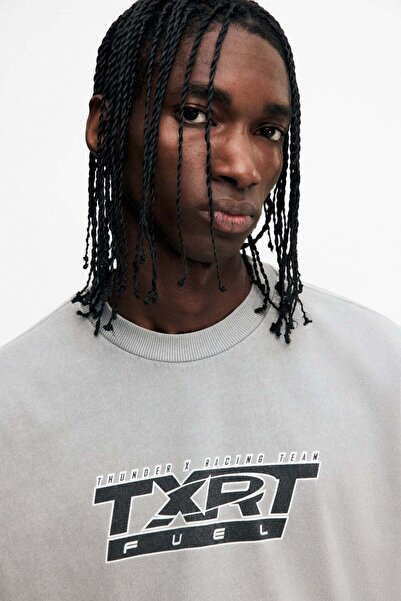 H&M Loose Fit Washed T-shirt