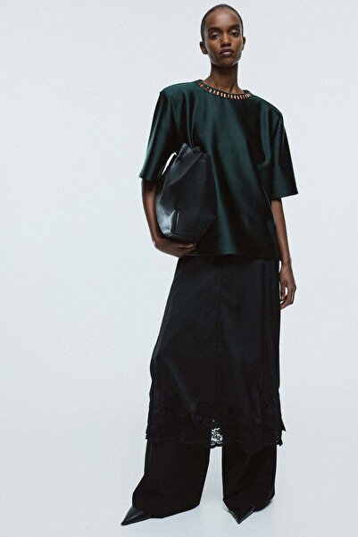 H&M الجزء العلوي مزود ببطانة كتف