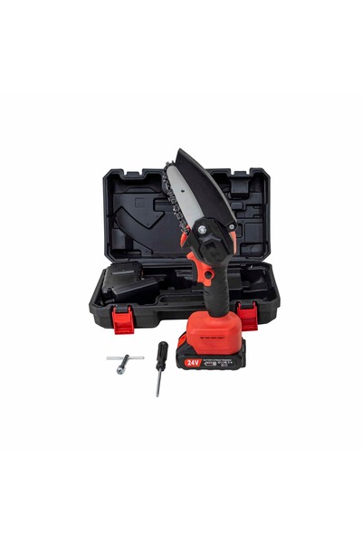 Z-Tools Mini electric saw with 2 batteries 24V, 4" chain / ZTS 5692