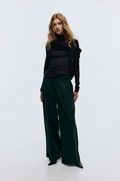 H&M Wide tailored trousers