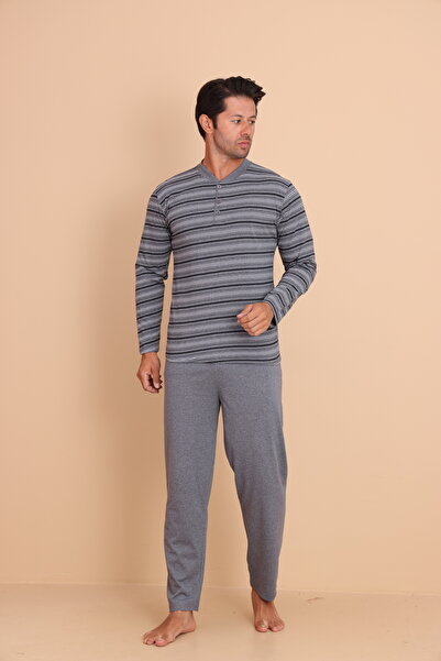 Redline Hunt Regular Men's Long Sleeve Pajama Set