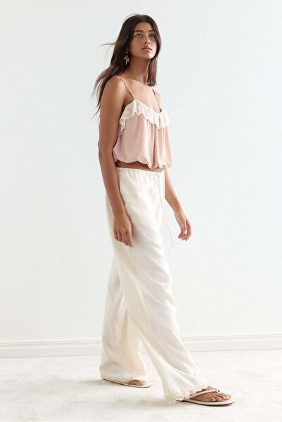 H&M Bubble-hem strappy top