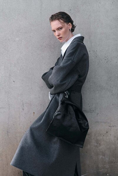 H&M Handmade wool-blend coat