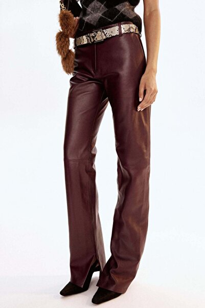 H&M Leather trousers