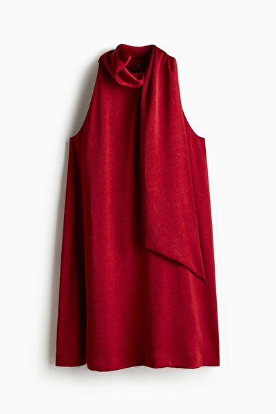 H&M Scarf-collar dress
