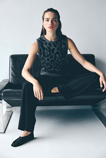 H&M Jacquard-knit sweater vest