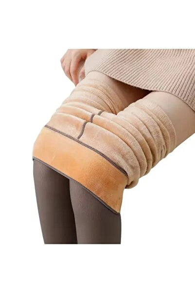 Gymmag Thick fur-lined, thermal, winter tights – elastic, comfortable and warm 55-95kg