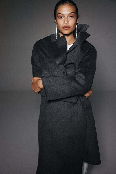 H&M Handmade wool-blend coat