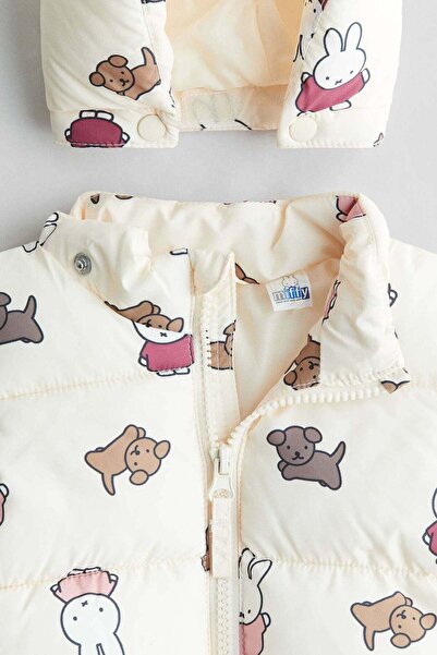 H&M Appliquéd puffer jacket