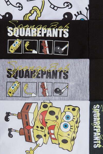 H&M مجموعة من 5 سراويل داخلية قطنية مطبوعة بنقشة