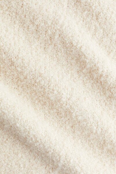 H&M Bouclé-knit T-shirt