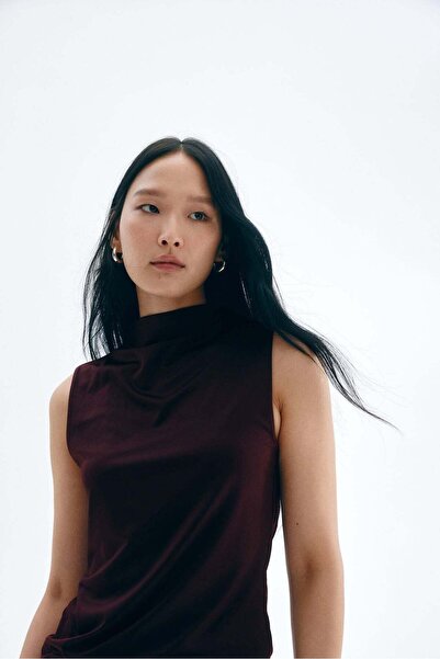 H&M Microfibre turtleneck top