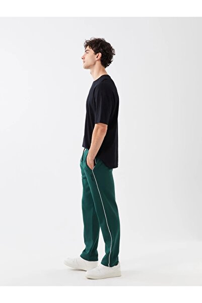 LC Waikiki Ανδρικό παντελόνι XSIDE Green Standard Fit