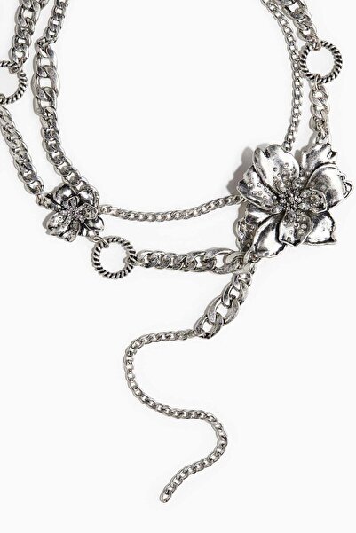 H&M قلادة سلسلة متعددة الطبقات