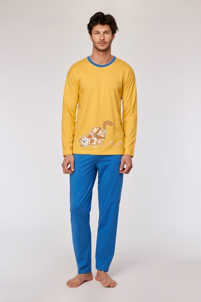 Woody Pijamale pentru băieți 2-8 ani - 645 Yolk Yellow