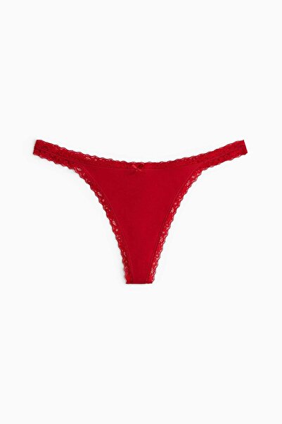 H&M 5-pack cotton tanga thong briefs