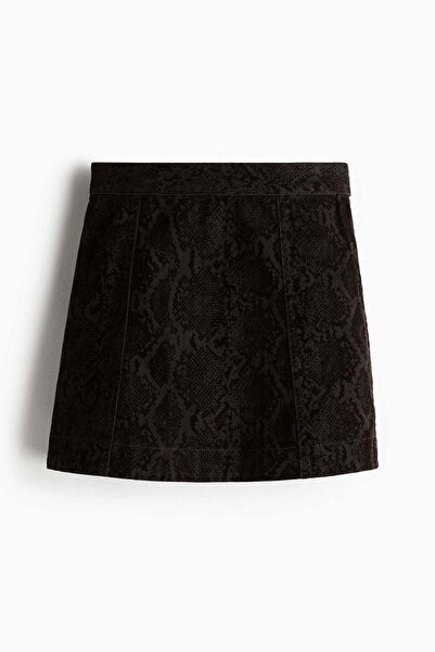 H&M Denim mini skirt