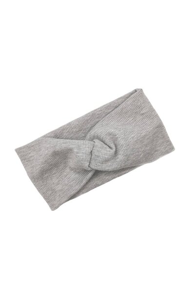 OEM Headband for Children, Girls, Babies, 38-48 cm, Cotton, from 6 months+, Grey