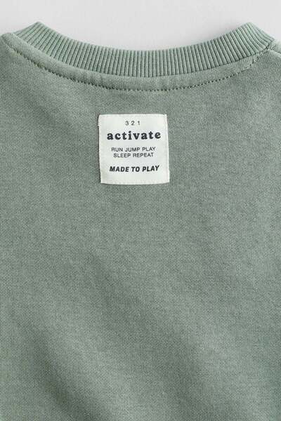 H&M 2-piece brushed-inside sweatshirt set