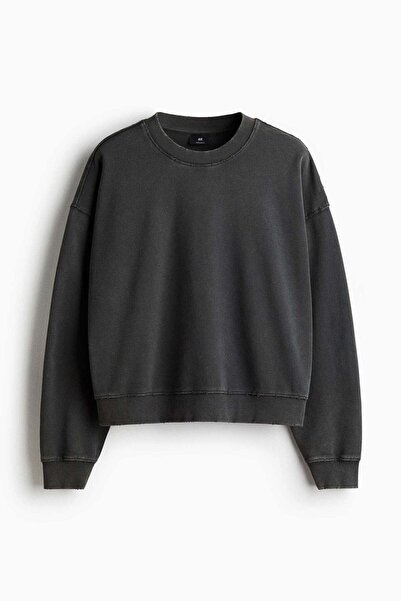 H&M Oversized Fit washed-look sweatshirt