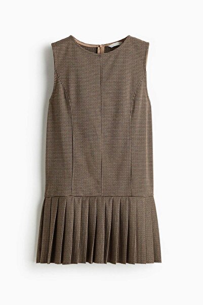 H&M Pleated-skirt mini dress
