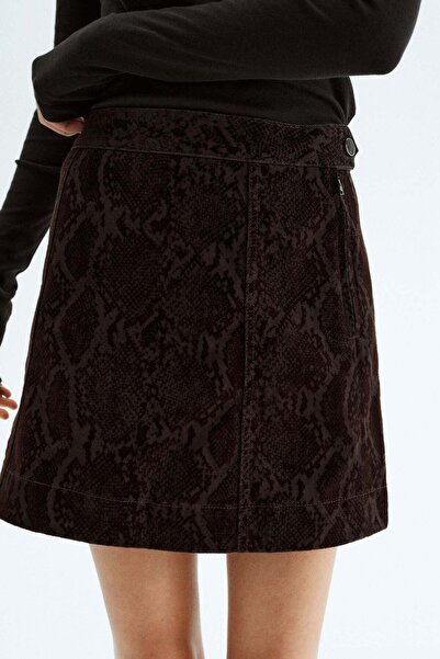 H&M Denim mini skirt