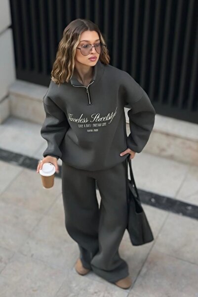 Fashiontayt Zipped 3-Ply Bottom Top Set