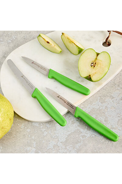 Aryıldız Solo 3 Parça Bıçak Seti Yeşil