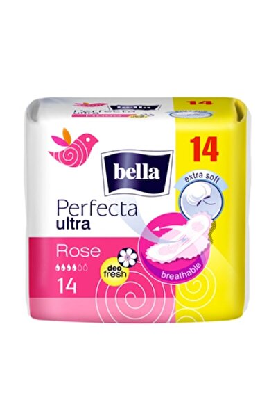 Bella Absorbante igienice deodorante Perfecta Slim Rose extra soft, 14 buc.