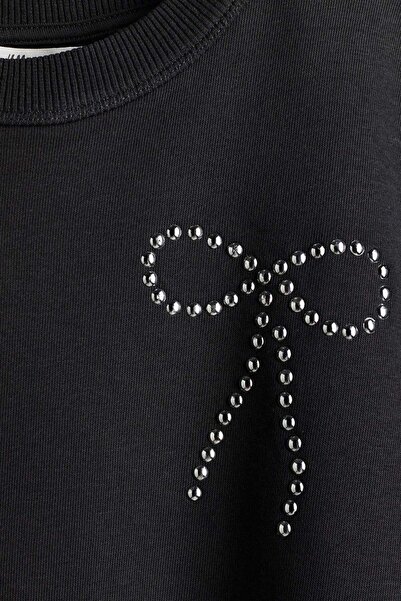 H&M Loose-fit motif-detail T-shirt