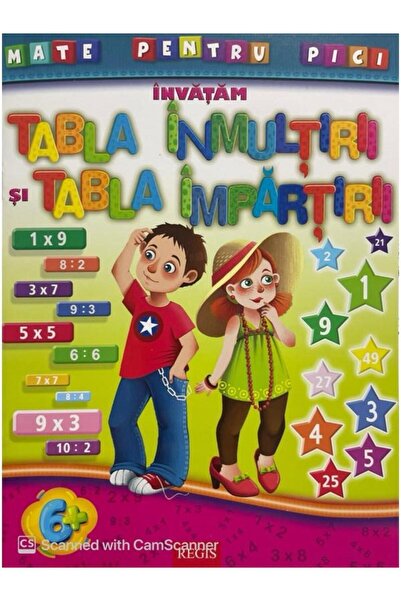Editura Regis Math for kids - Learning the multiplication table